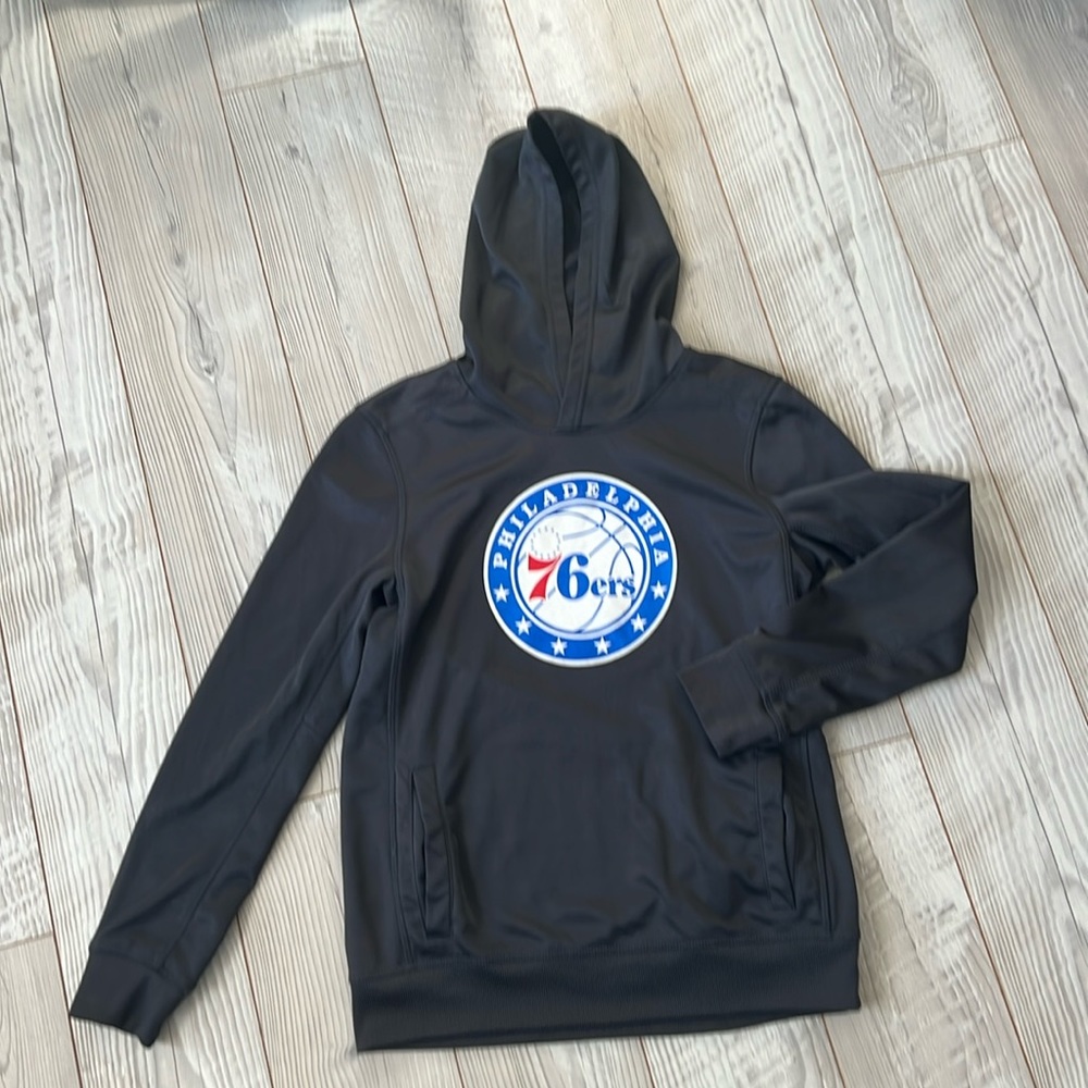 76ers kids sweatshirt size 14/16